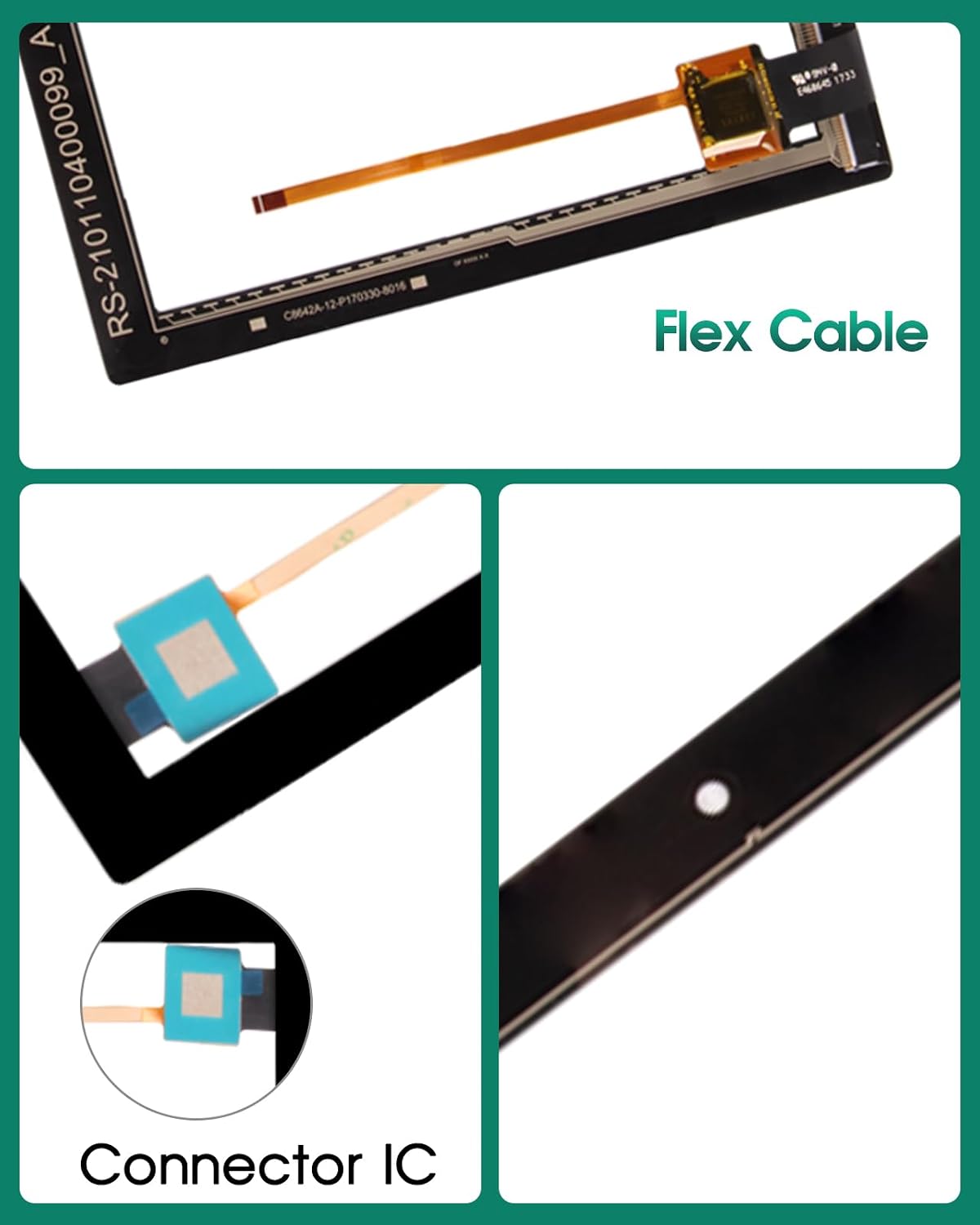 Screen Replacement for Lenovo 10 Inch TAB4 10 X304 X304N X304F TB-X304F TB-X304N TB-X304 Touch Screen Panel Sensor Digitizer Black (Not Screen Protector)