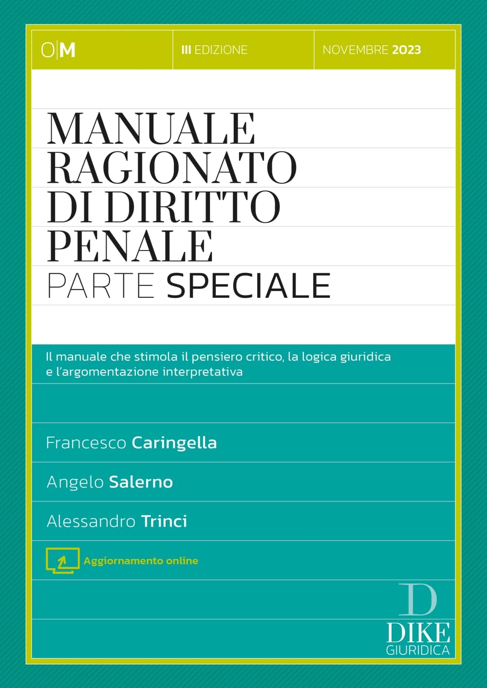 Manuale ragionato di diritto penale. Parte speciale