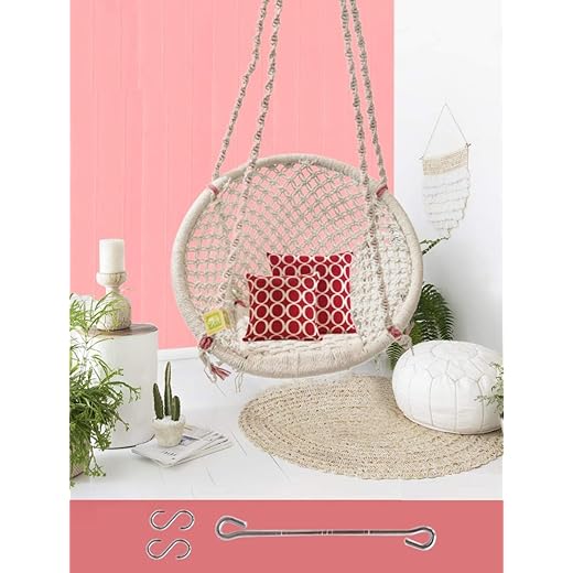 Curio Centre Round Cotton Hammock Chair 135 Cm
