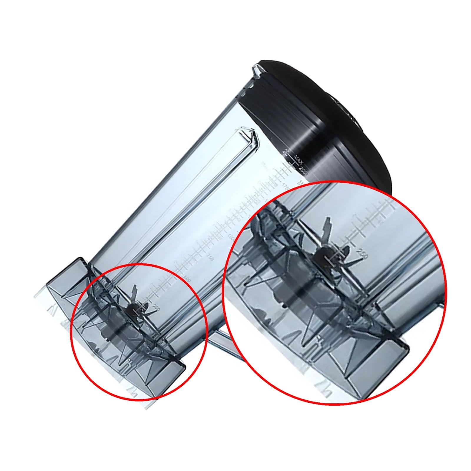 Juego De Vasos De Licuadora Con Tapa, Piezas De Repuesto, Compatible Con Waring,Extreme, Serie MX1100, Accesorios De Repuesto, Tarro De Licuadora