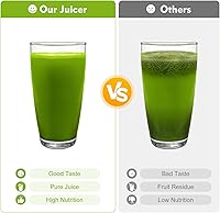 Vista 8 de Exprimidor comercial de frutas 110 V Extractor de jugo de frutas y verduras Exprimidor de 370 W Acero inoxidable construido resistente fruta