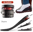 4 Layers 9 cm (3.5 Inch) Height Increasing Shoes Insoles - For Men And Women - 1 Pair gallery image