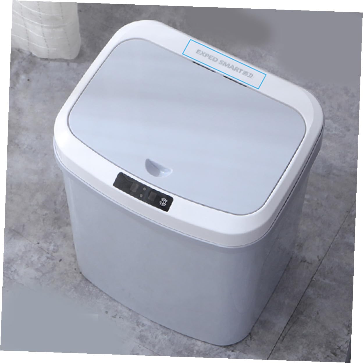 Intelligenter Mülleimer mit Sensorautomatik Wasserdichtes Design für Küche und Bad Berührungsloses Öffnen und Schließen Energiesparend für Smart Home