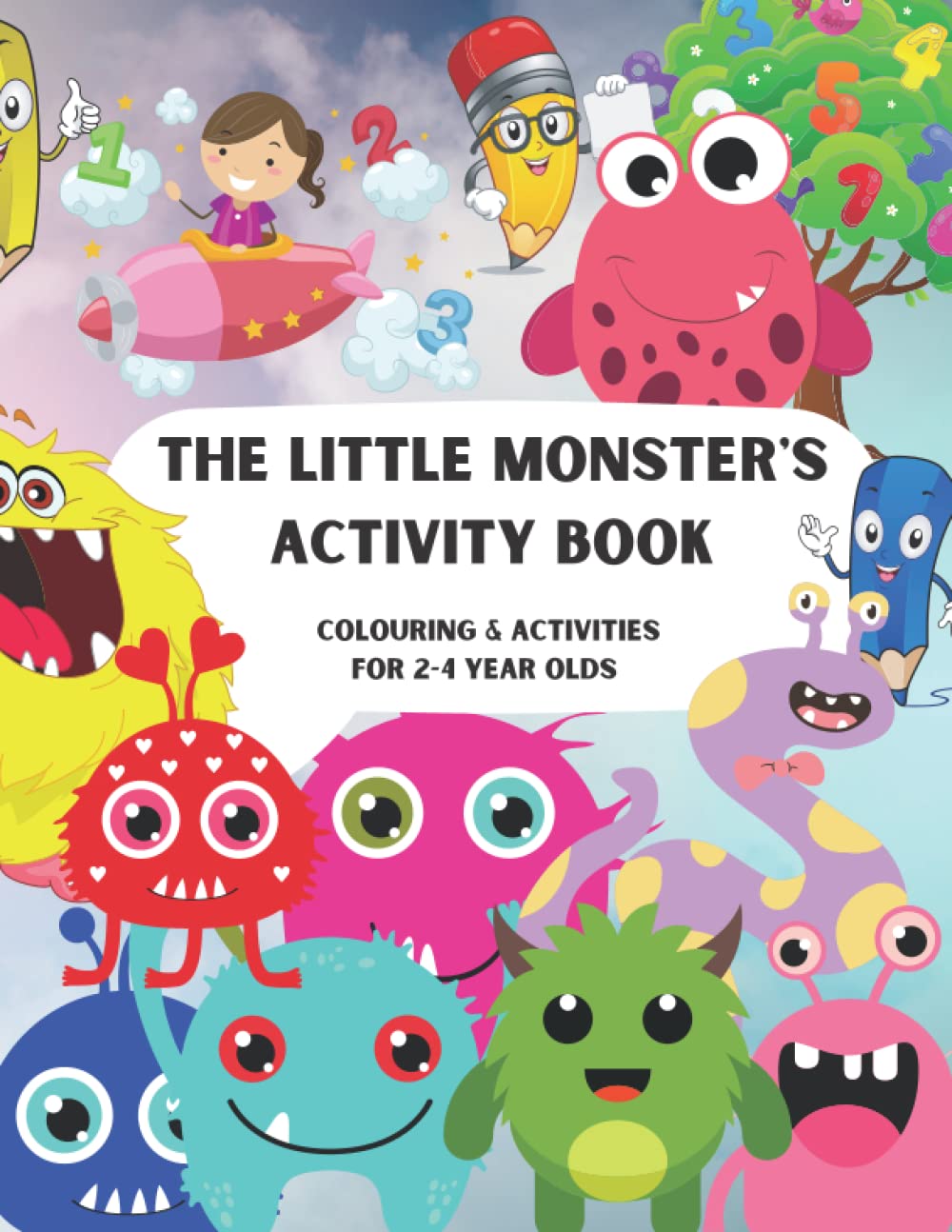 The Little Monsters Activity Book.: Colouring & Activities.