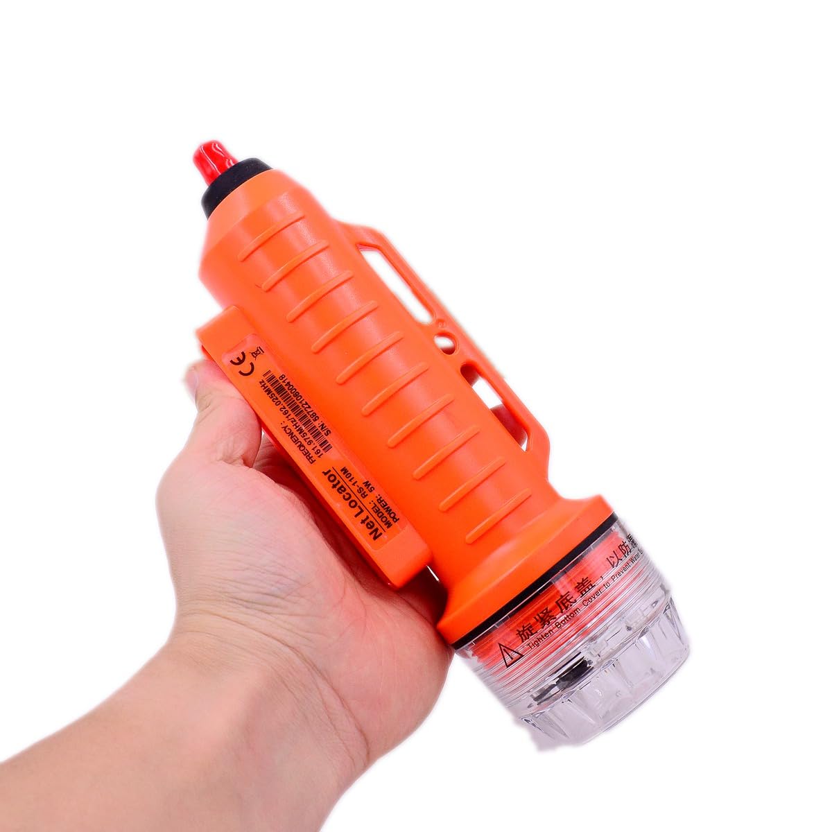 RS110M Localizzatore Rete Da Pesca Alta Precisione Ricezione Veloce Posizionamento GPS Impermeabile 5W 15 Giorni Standby Boa AIS Tracker Barca Accessorio