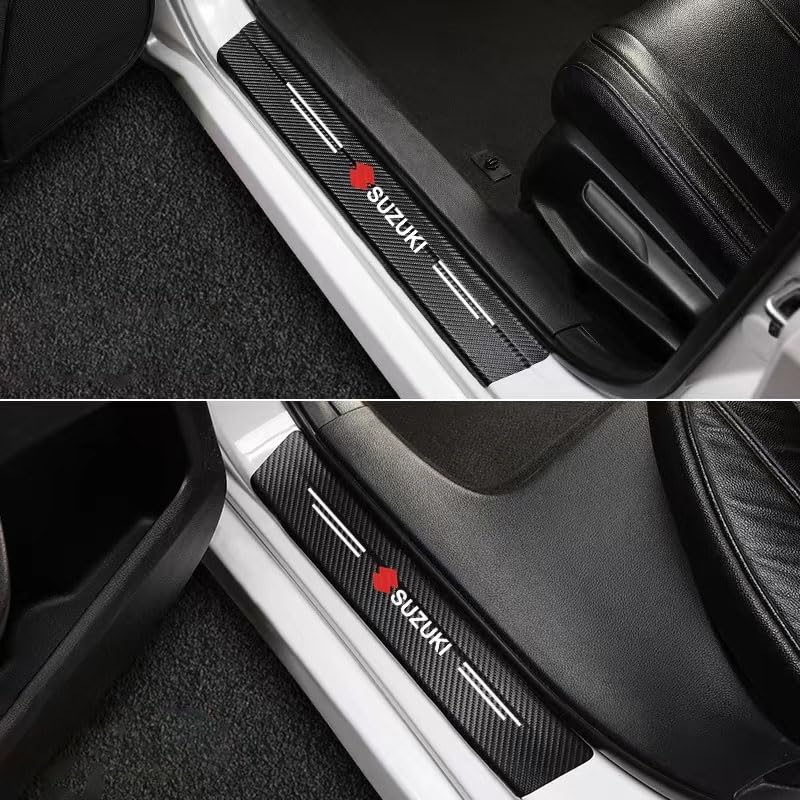 4 Soglie Porta Per Suzuki Vitara 2015-2024 - Protezione Acciaio Inox - Foto 7