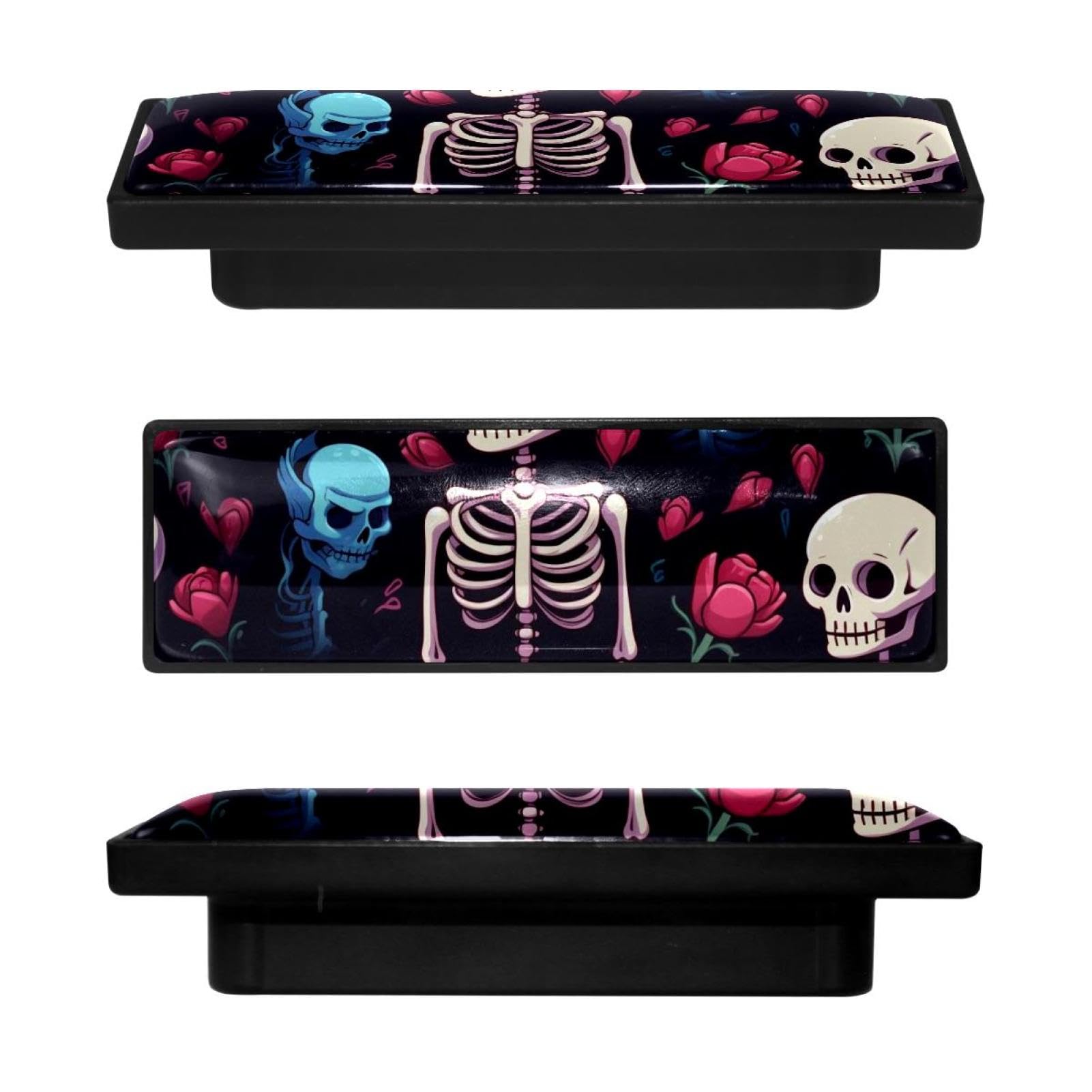Boutons de cuisine rectangulaires pour placard et tiroir de meuble - Style Galerie d'art