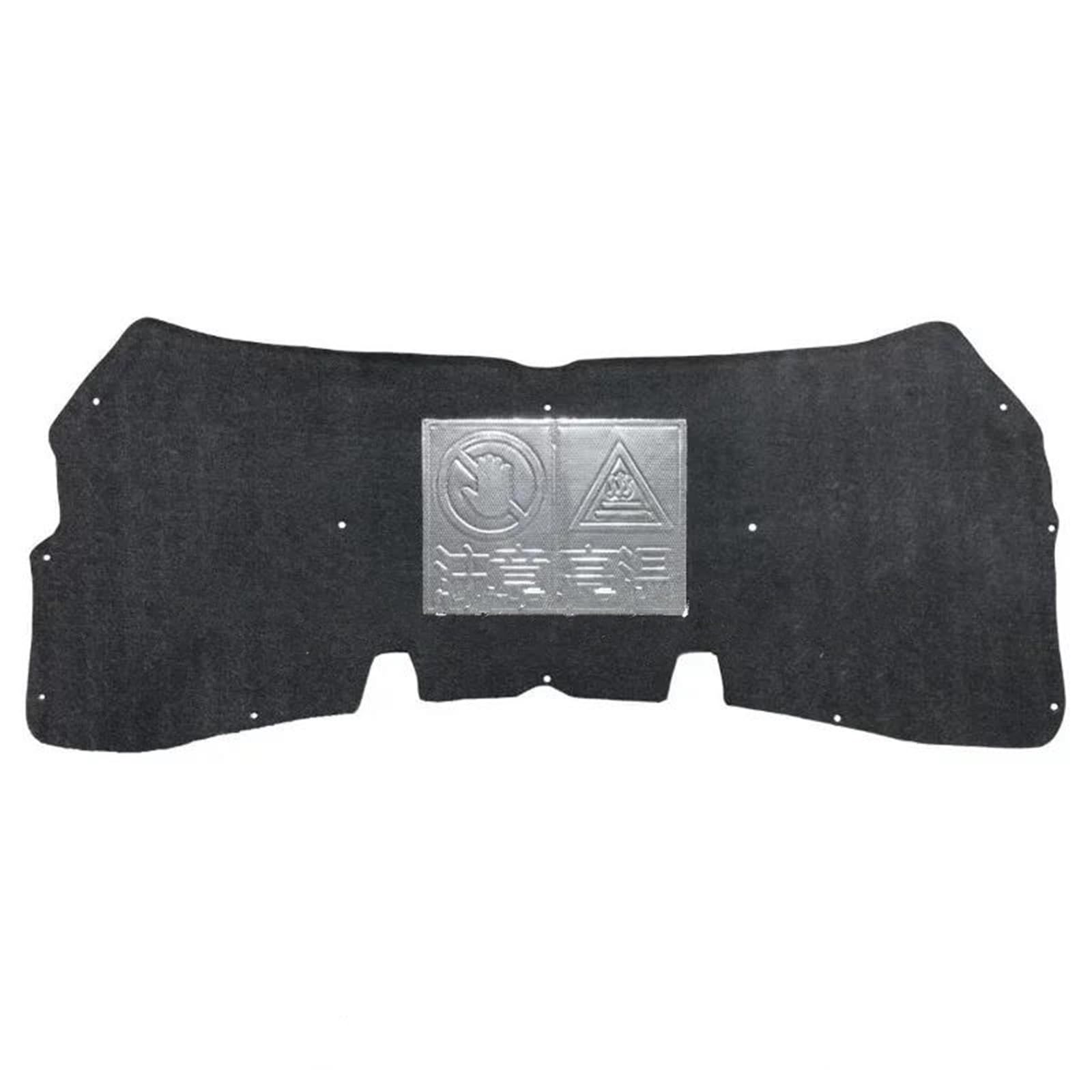 Soundproof Mat Cover Car Hood Engine Insulation Pad Cotton Soundproof Cover Heat Mat Compatible with Nissan for Qashqai J10 for Dualis 2006-2013