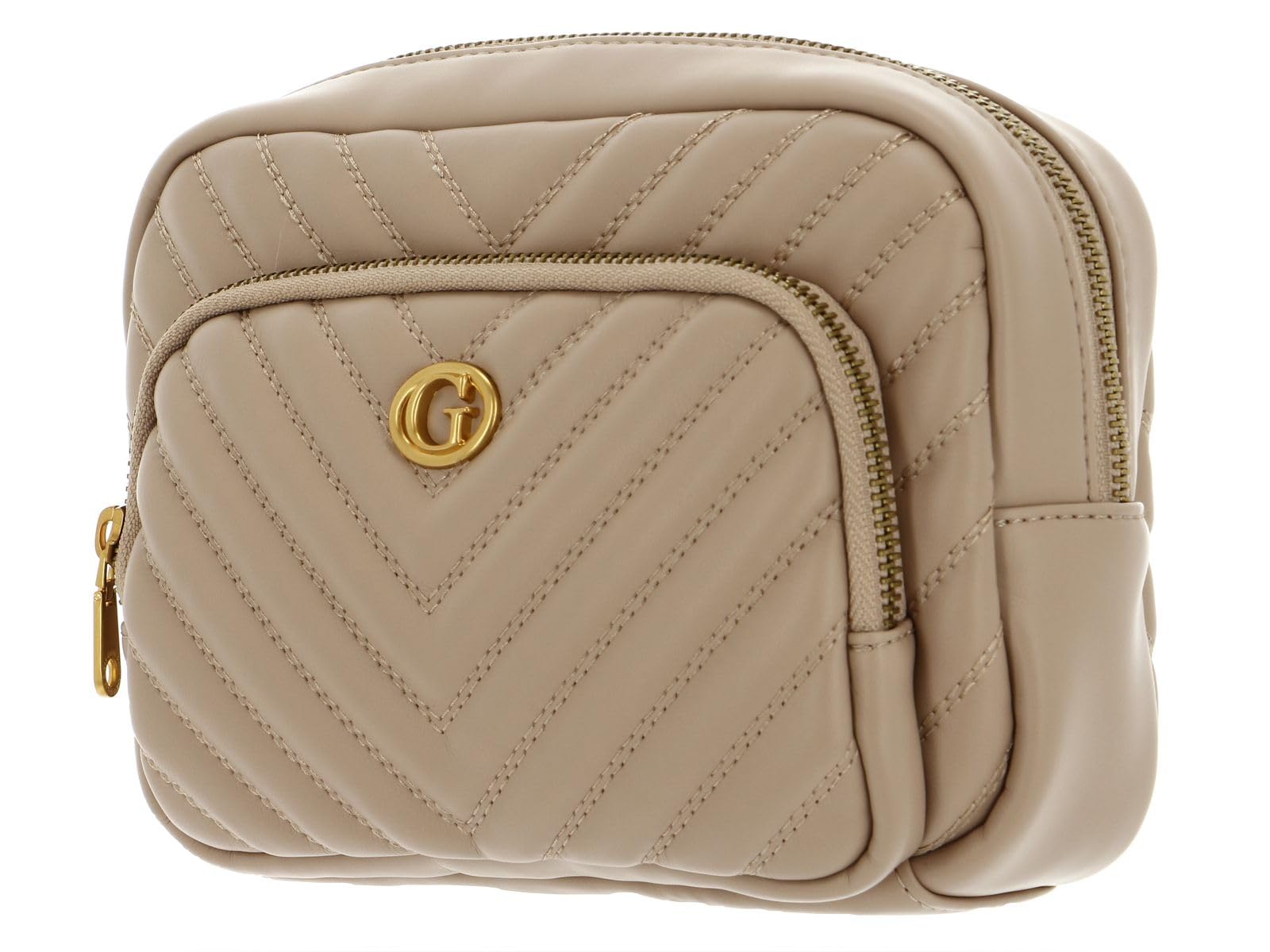 GUESS Kosmetiktasche Travel Case Beige
