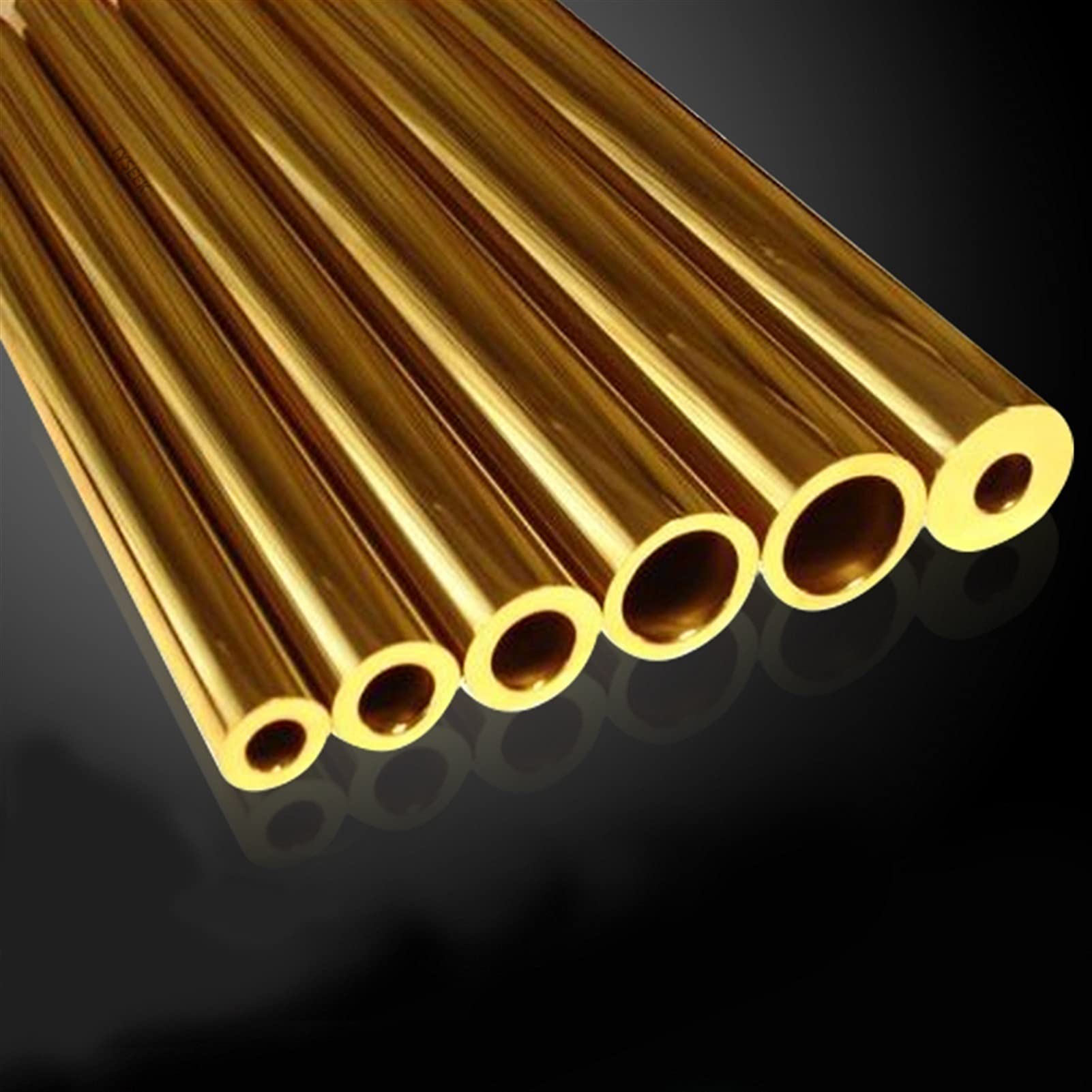Tube en laiton PYouo 100 mm pour rivet de poignée et bricolage de précision Ø 10mm
