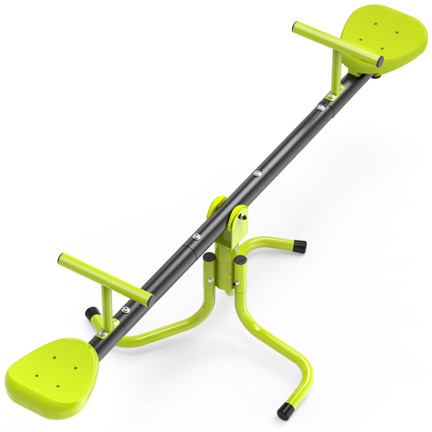 Seesaw for Kids Ages 3-8 | Toddler Teeter Totter with 360° Swivel | Indoor & Outdoor Playground Equipment | Sit and Spin Seesaw | Durable Outside Toys for Children Age 2 3 4 5 6 7 8