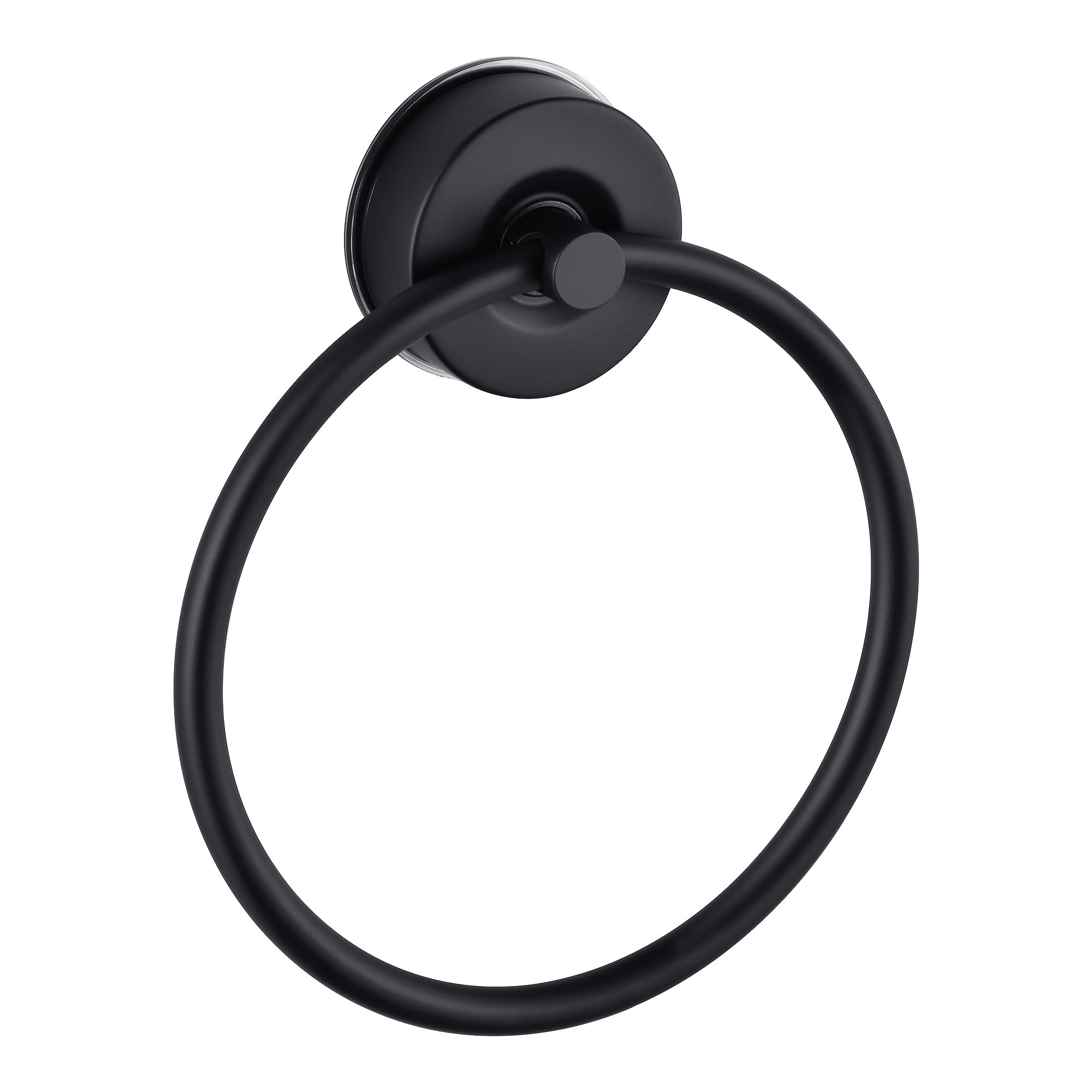 JOMOLA Suction Towel Ring Black