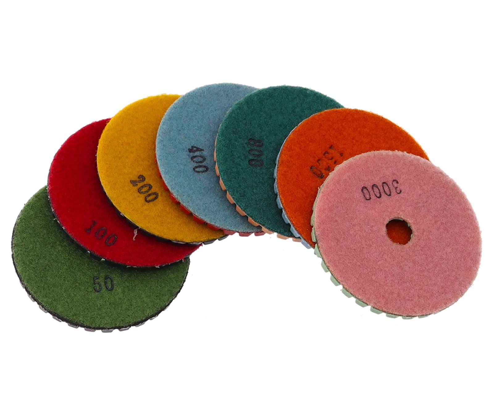 Cuscinetti Di Lucidatura Bagnati Di Uso Del Diamante Di - Foto 2