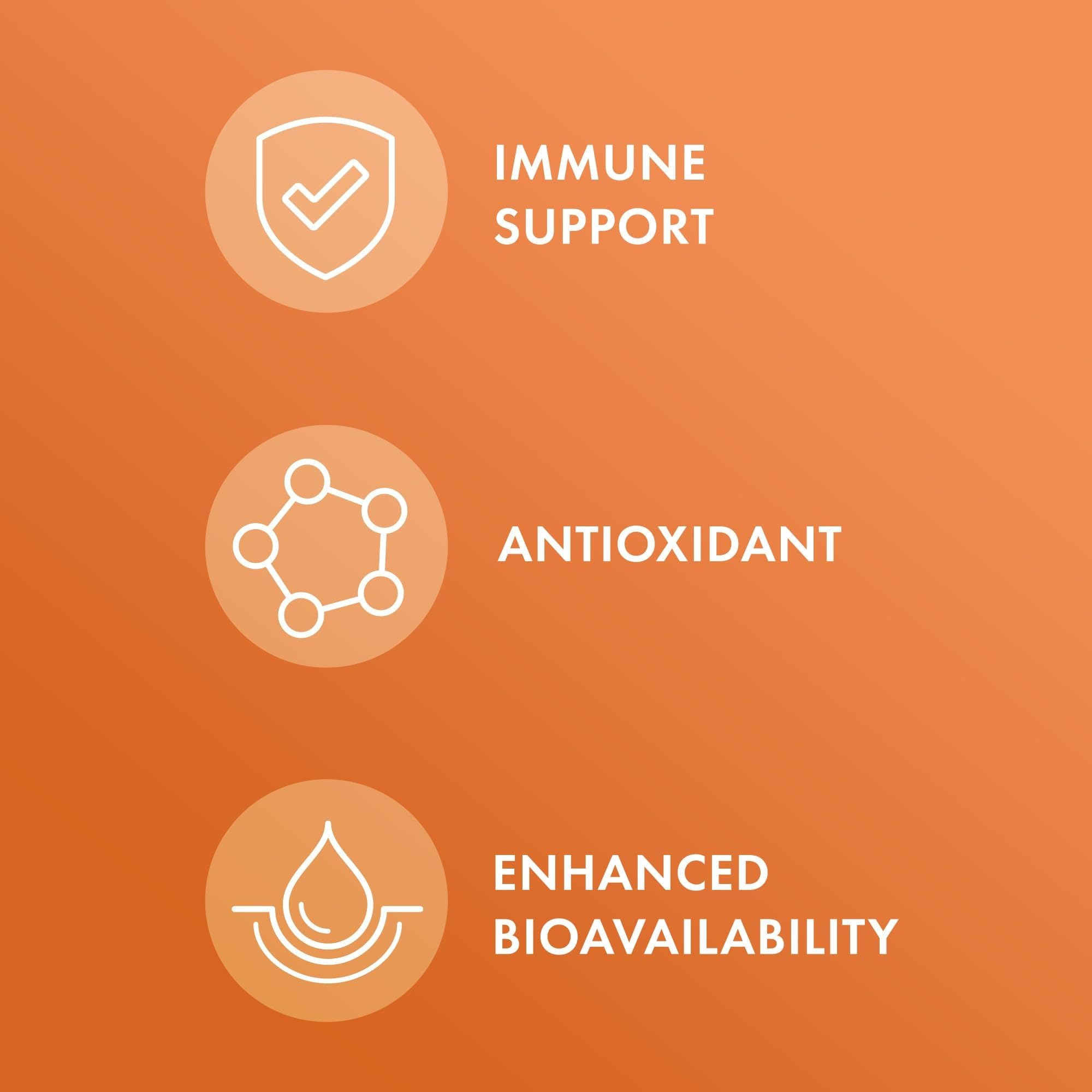 Dr. Mercola Liposomal Vitamin C, 1,000 mg per Serving, Liquid Dietary Supplement, 15.2 Fl. Oz (450 mL), Citrus Vanilla Natural Flavor, Non GMO, Gluten Free, Soy Free