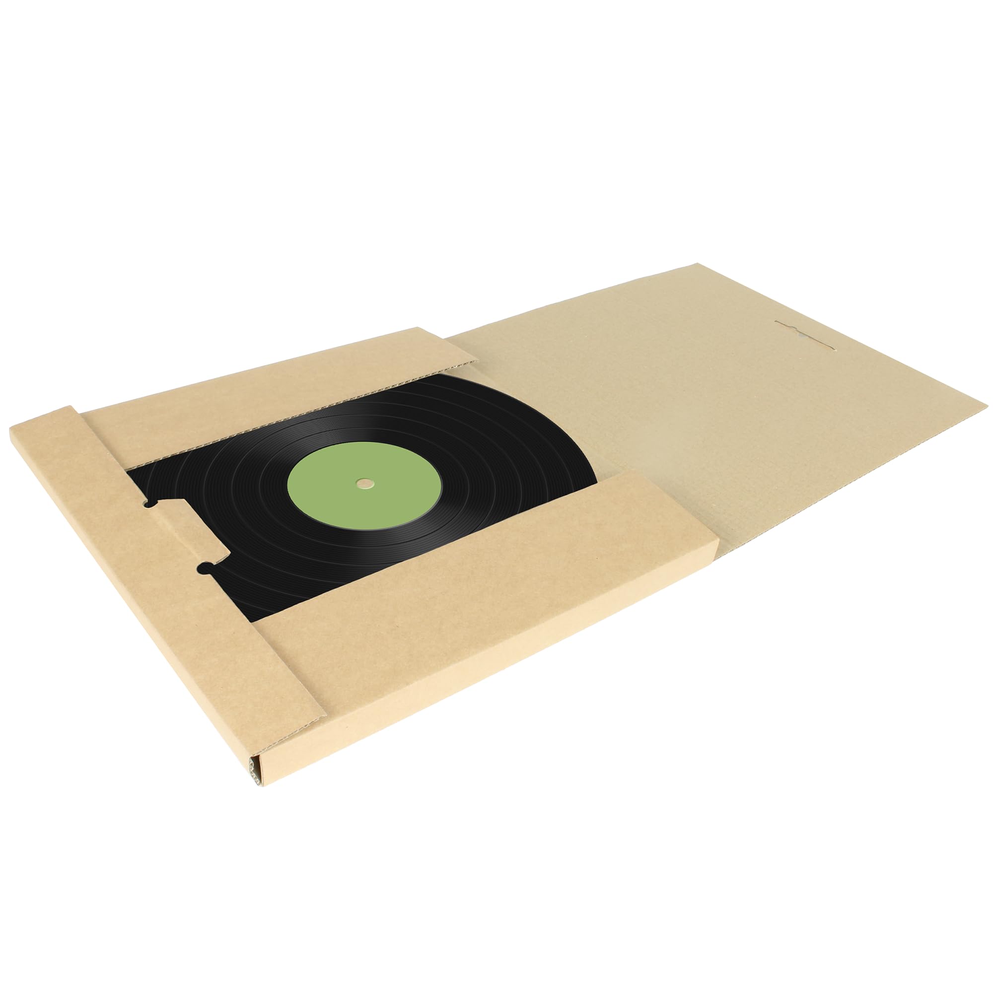 Selfhold Brown Vinyl Record Mailers (12Inch & 7Inch) - Record Mailers 7 Inch (Pack Of 50) (7-Inch (180 X 180 X 20Mm))
