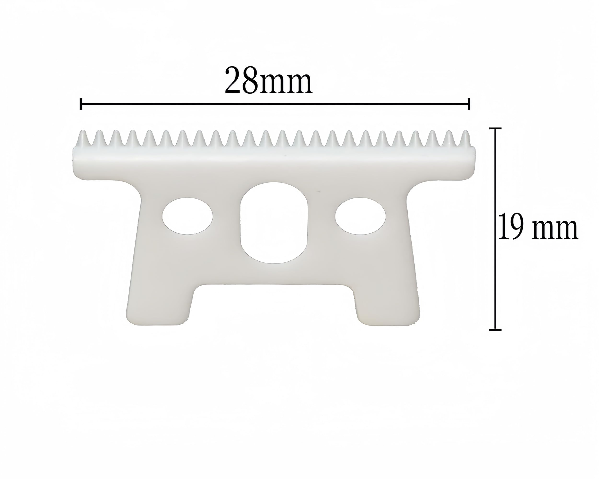 Musstad Replacement Zirconia Ceramic Moving Cutting Blades for Pro Li Trimmer D7#32655 D8#32400