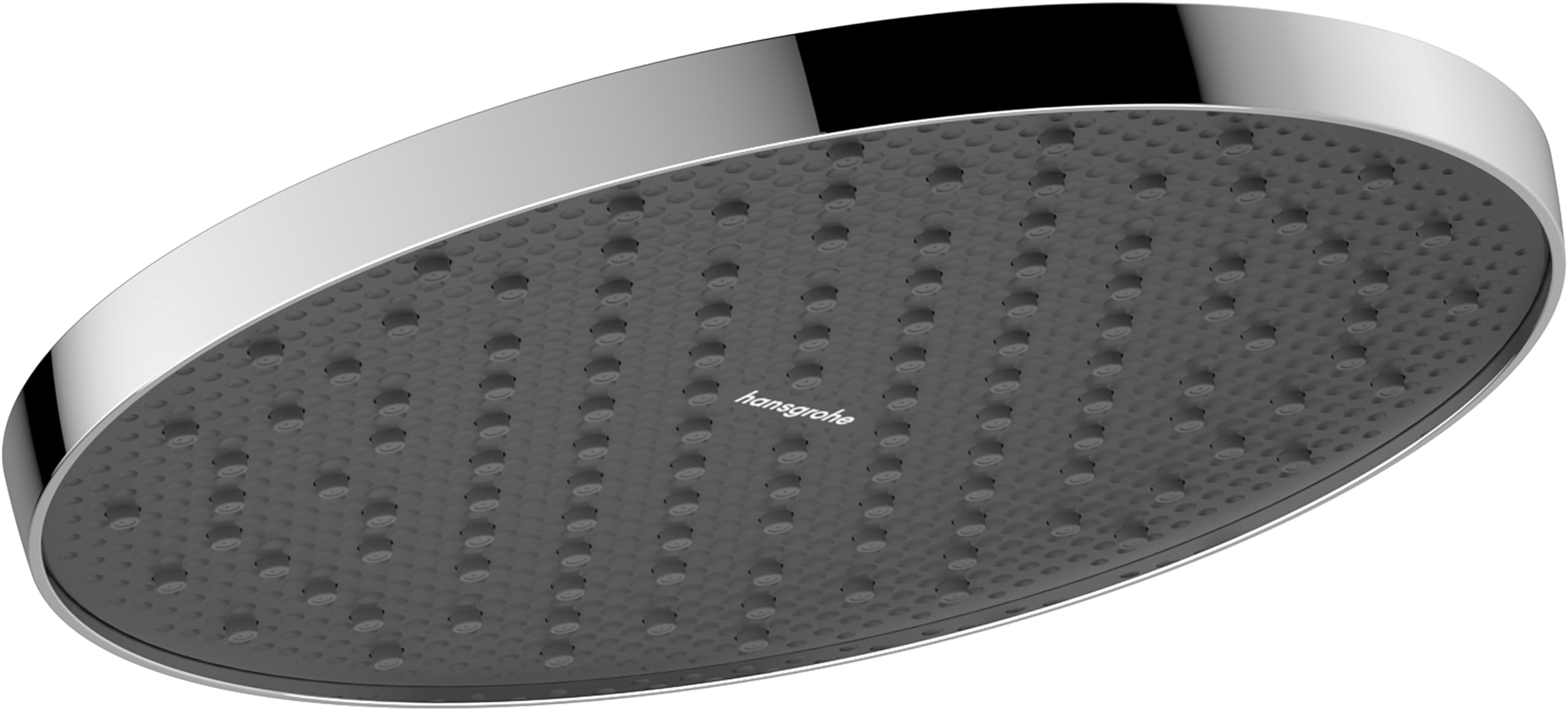 hansgrohe Activera S - Soffione doccia, Doccia a pioggia rotondo (240 mm) con 1 getto per montaggio a parete/soffitto, cromo, 28055000