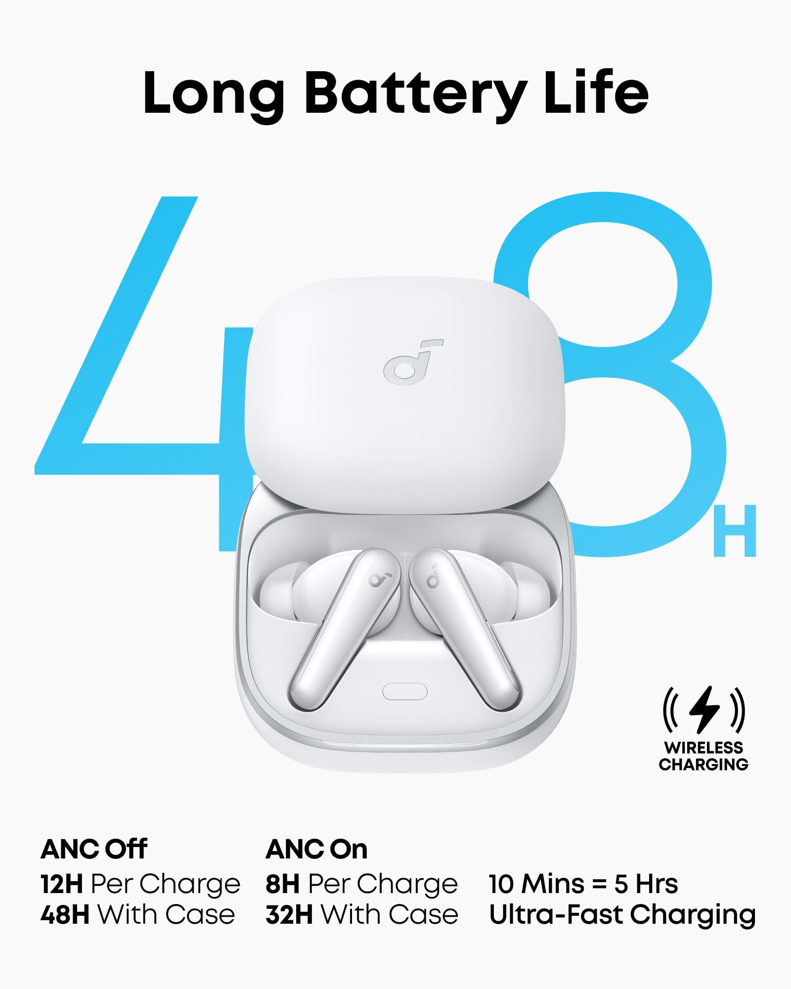 soundcore Liberty 5 by Anker, Noise-Cancelling Wireless Earbuds