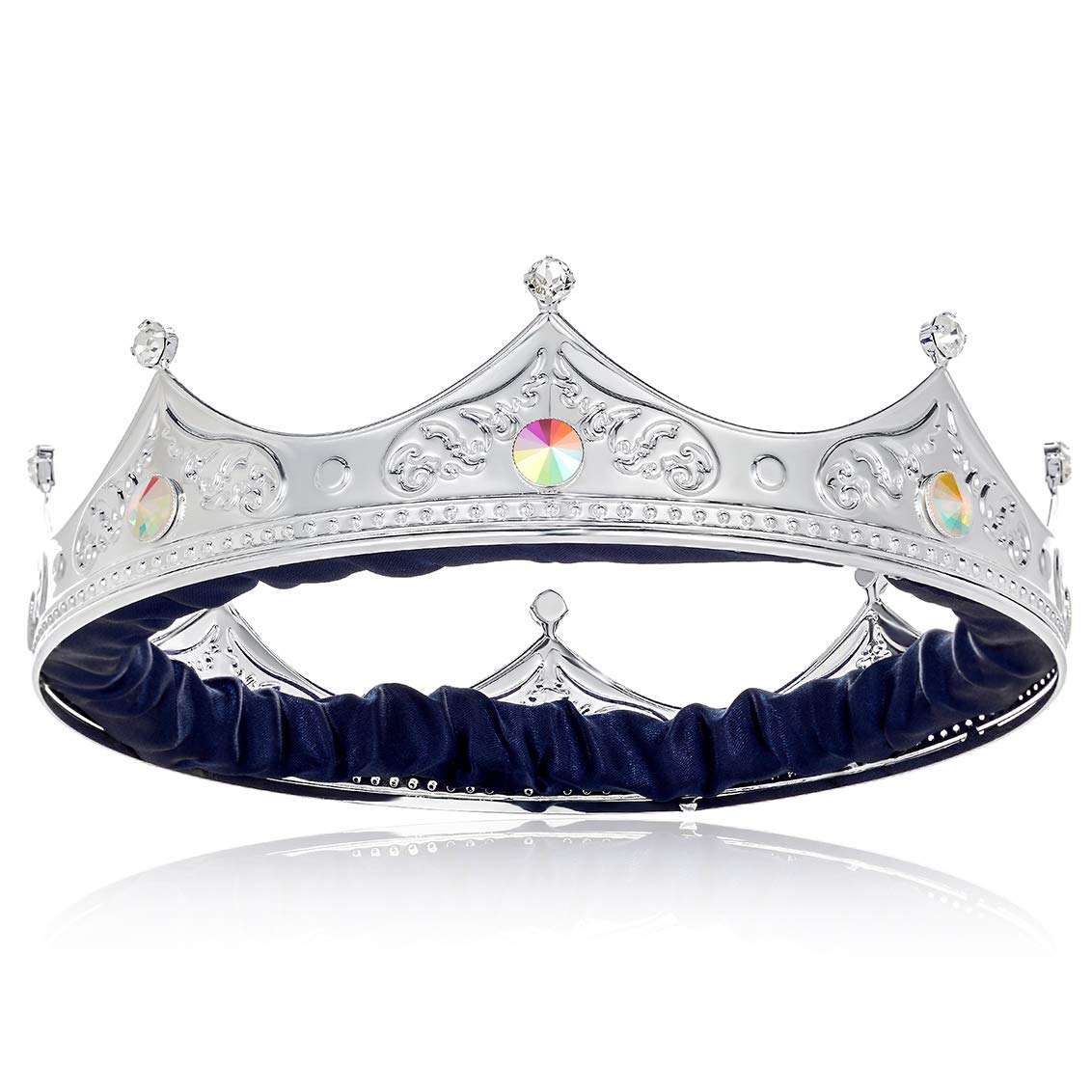 Buy BROSWJUN Adults Men Birthday King Crowns Costume Prom King Crown