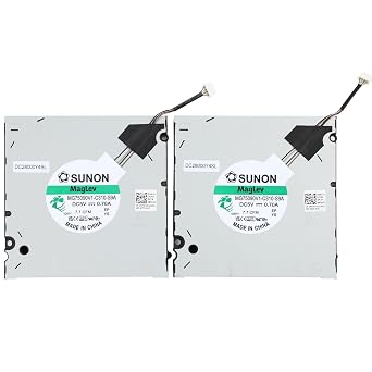 New CPU and GPU Cooling Fan Replacement for DELL Precision 7670 M7670 7680 RTX A5500 Series Laptop MG75090V1-C310-S9A 0MFWHG DC28000Y4SL DC5V 0.7A Fan
