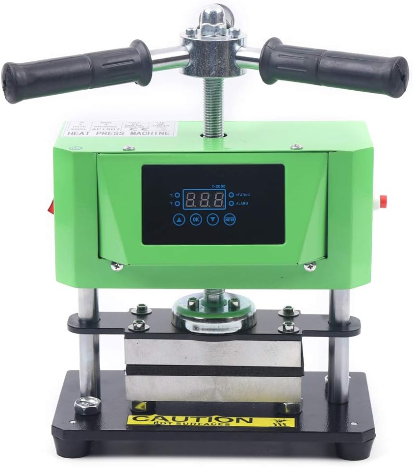 Manual Heat Press Machine 2 Ton 2.4"X4.7" Dual Aluminium