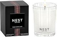 Vista 9 de NEST New York Vela votiva perfumada, bambú, 2 onzas, tiempo de combustión de hasta 28 horas, recipiente de vidrio reutilizable