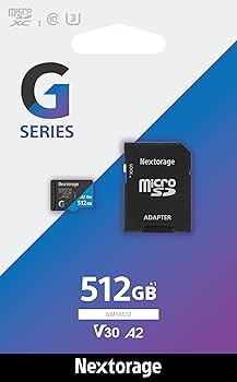Amazon | Nextorage ネクストレージ 国内メーカー 512GB microSDXC UHS
