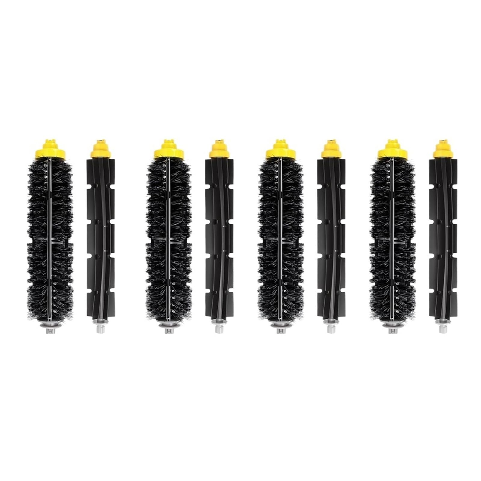 Compatible For IRobot Roomba 600 And 700 Series 601, 620, 630, 650, 655, 660, 585, 780, 790. Main Brush Accessory For Robot Vacuum Cleaner.(4pairs)