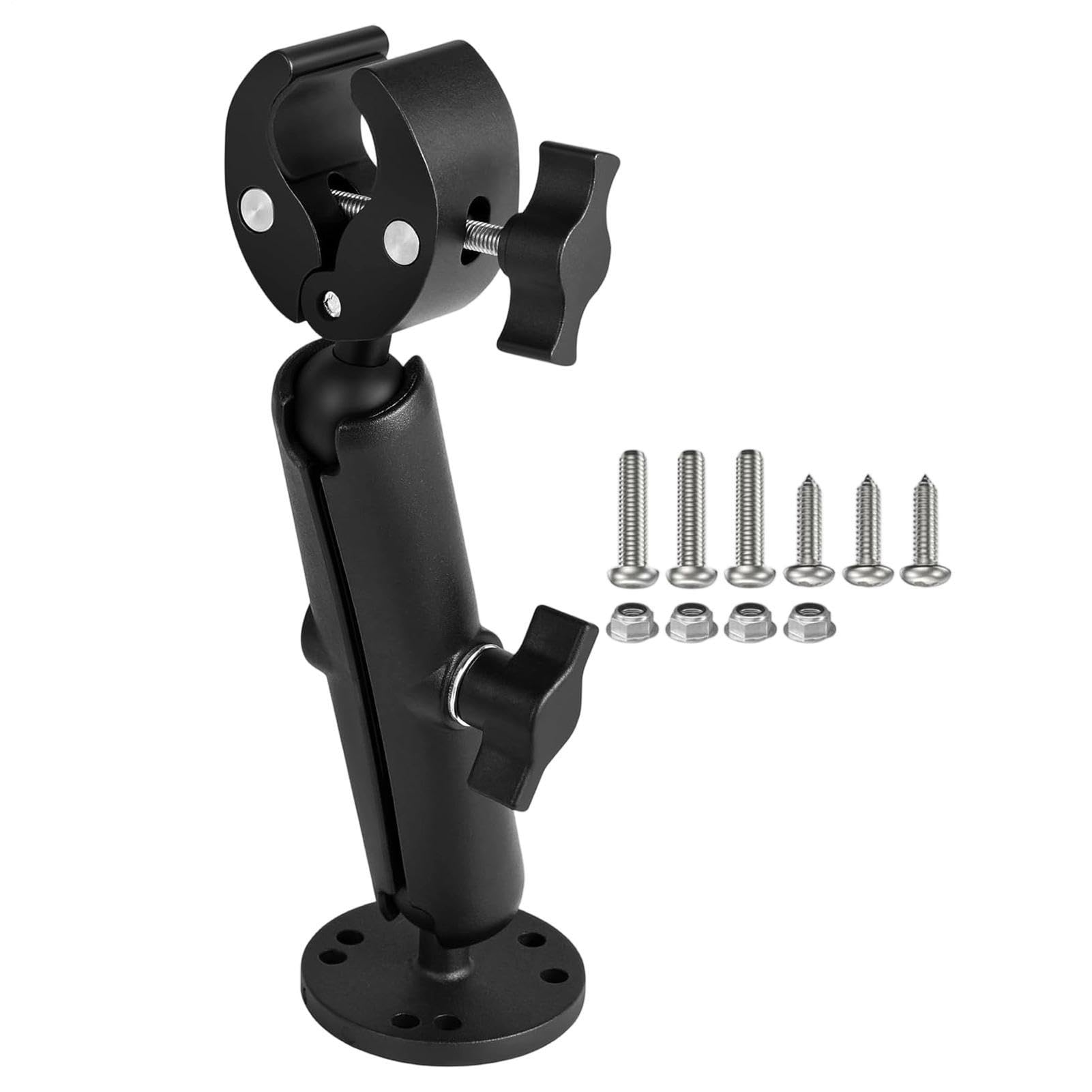 Pince anti-vibration pour tige de moteur de traction avec rotation 360 degrés