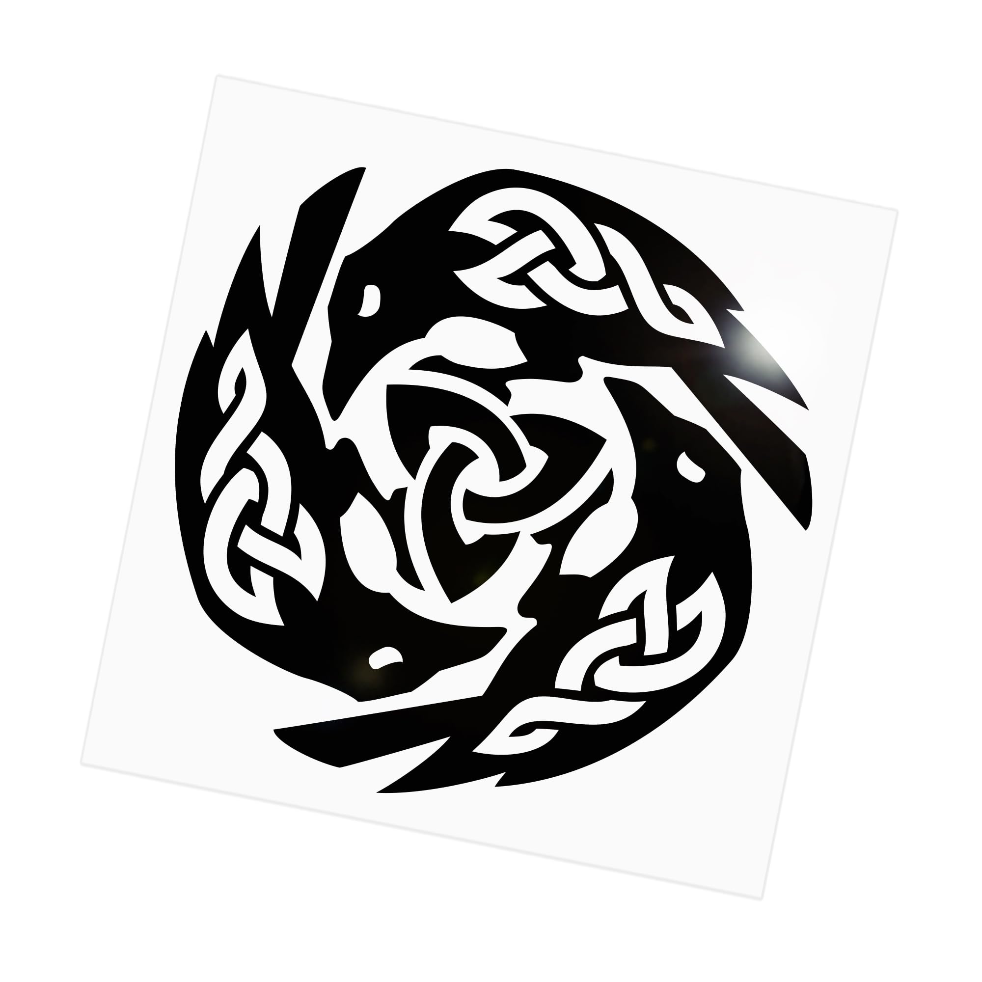 Amazon.com: Three Ravens Vinyl Decal, Triple Crows Window Sticker