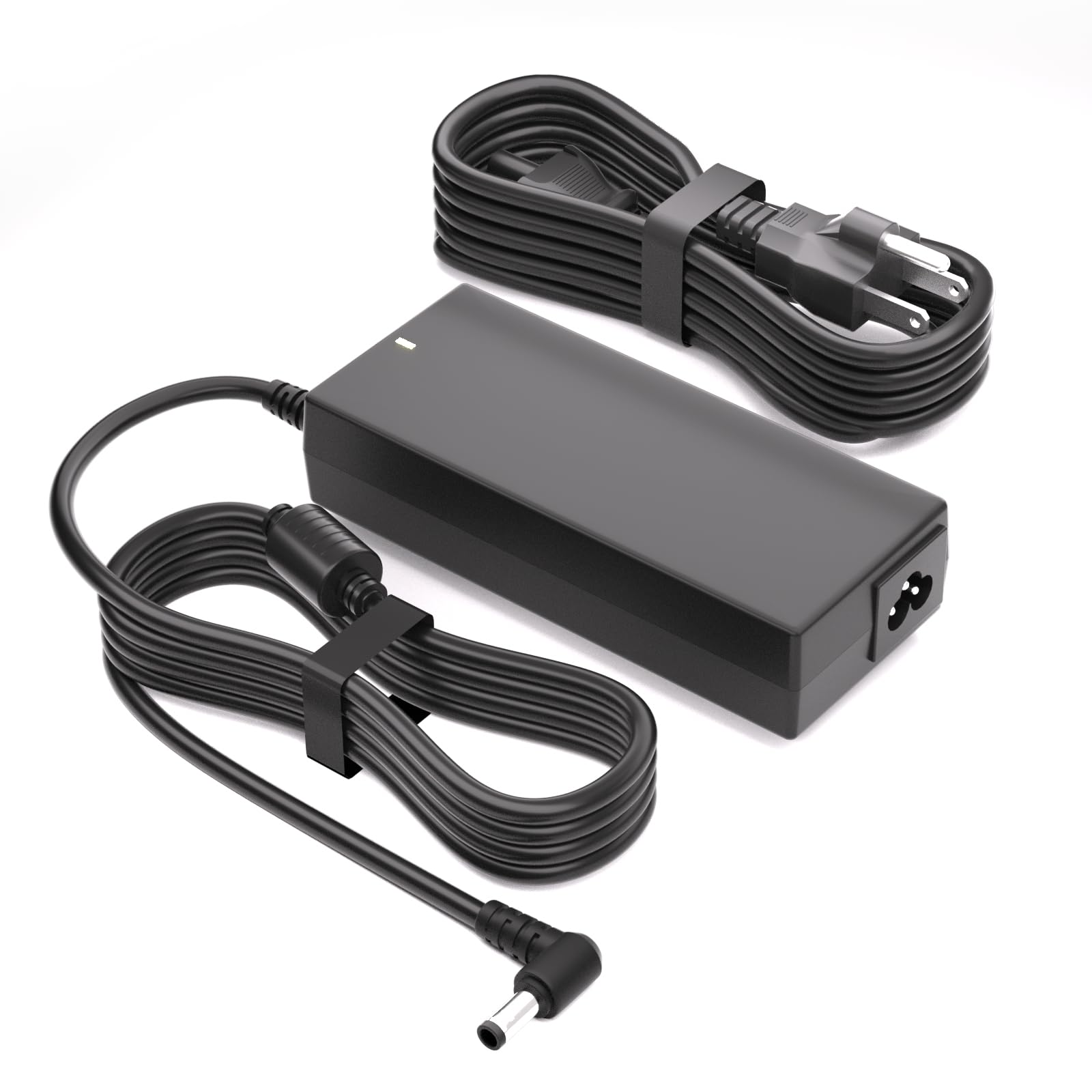 KAQIAR DC 19V Power Cord Compatible with LG Monitor 34" 32" 29" 27" 24" 23" 22" 20" 19" LED LCD Widescreen Ultrawide HDTV HD TV,19V 1.2A 1.3A 1.6A