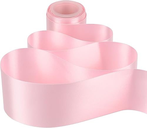 Vista 210 de MEEDEE Orange Satin Ribbon - 1.5 inch Double Faced Satin Ribbon, 50 Yards - Neon Tangerine - For Christmas, Thanksgiving, Halloween, Weddings