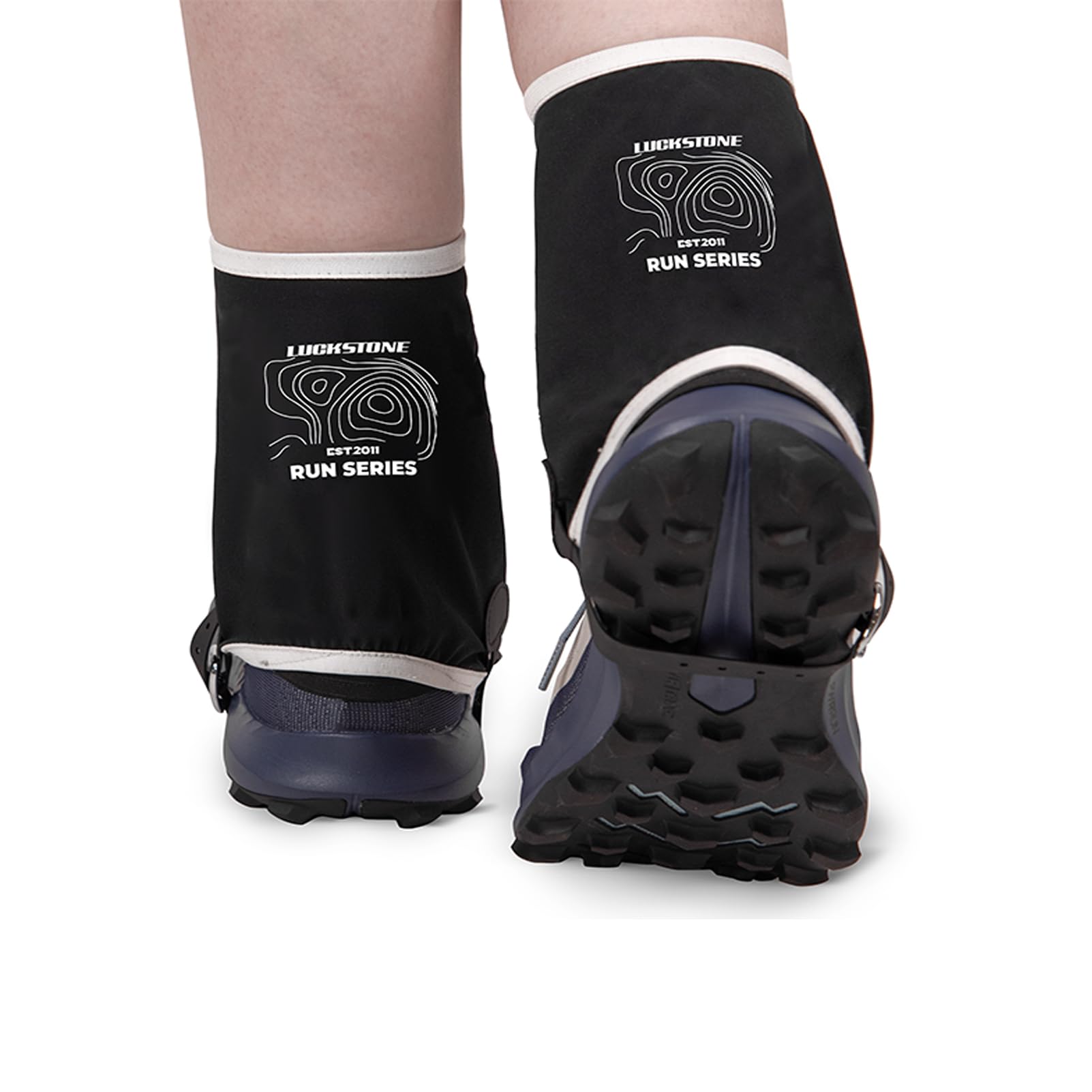 Ghette corte impermeabili, copriscarpe basse con fasce elastiche, ghette alla caviglia per alpinismo, escursionismo, campeggio, arrampicata, trail running