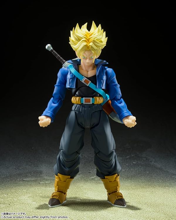 TAMASHII Nations - Dragon Ball Z - Super Saiyan Trunks -The Boy from The Future- (Reissue) S.H.Figuarts Action Figure by TAMASHII NATIONS - Image 2