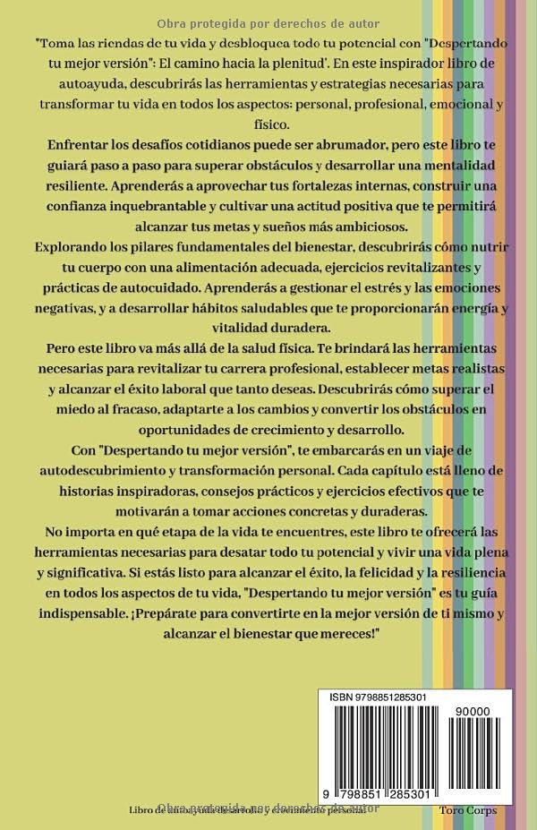 Miniatura 2 de Despertando tu mejor versión "Descubre el poder dentro de ti y despierta tu mejor versión". Libro de autoayuda crecimiento y desarrollo personal.