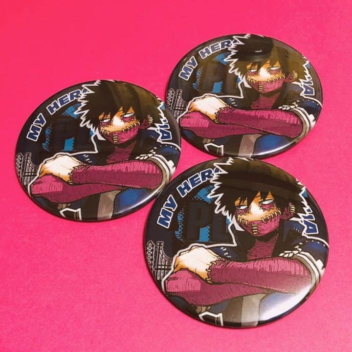 Amazon | 僕のヒーローアカデミア コレクション缶バッジ 第5弾 荼毘 3 ...