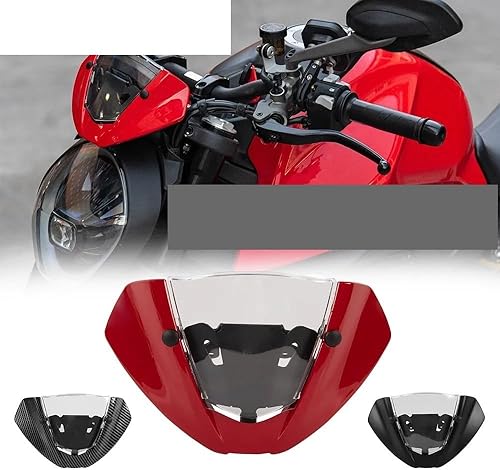 Miniatura 2 de Deflectores de parabrisas de motocicleta, parabrisas delantero para D&ucati Monster 937/950 2021 2022 Accesorios de motocicleta Touring Wind Shield
