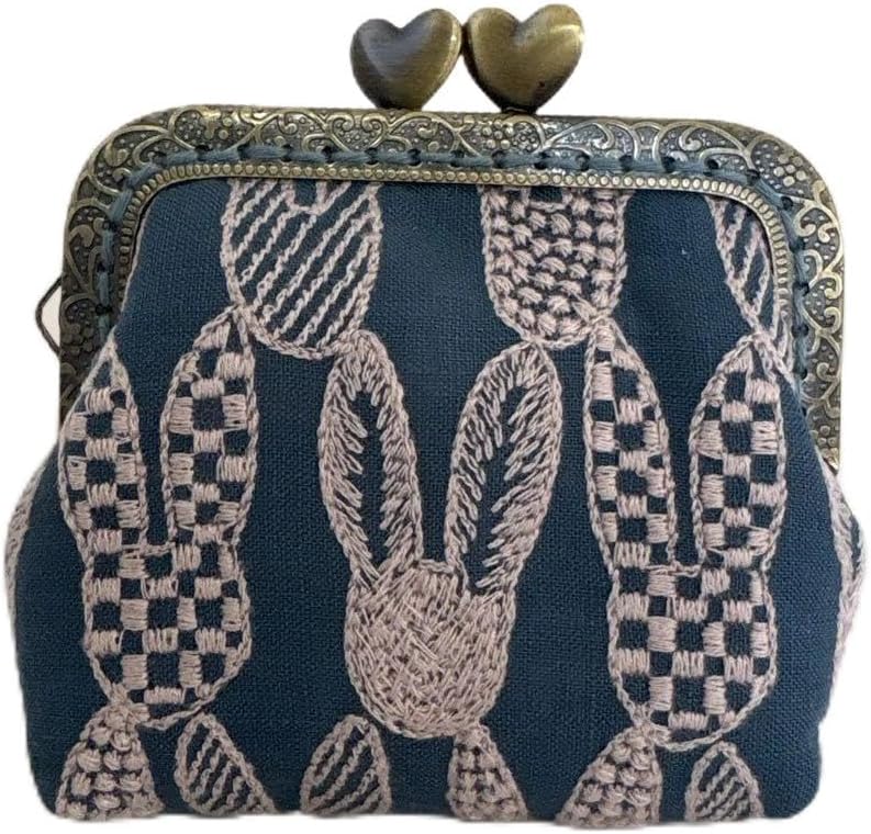 ミナペルホネン pomppia ポンピア 長財布 ハンドメイド ブルー ピンク ミナペルホネン pomppia ポンピア 長財布 ハンドメイド ブルー ピンク