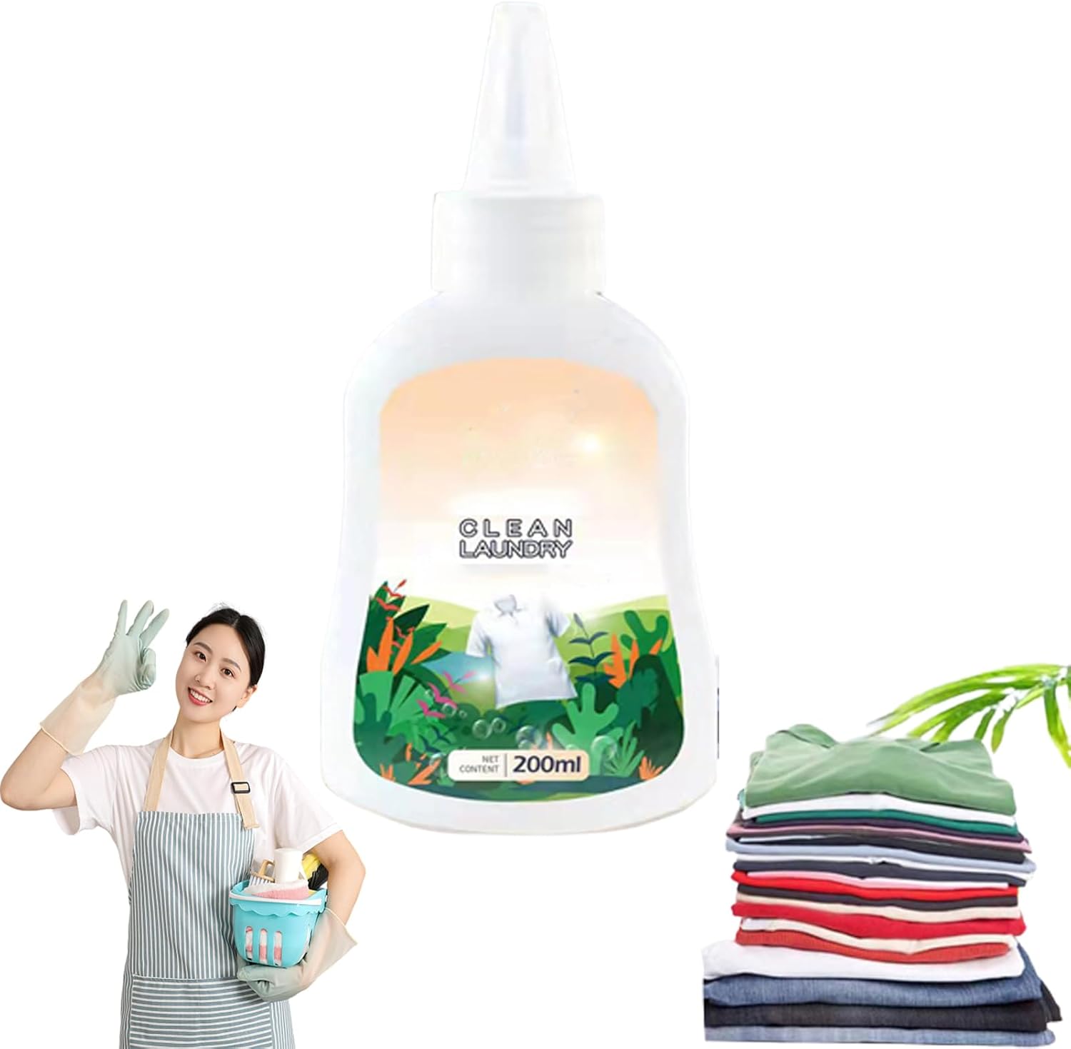 Garment Stubborn Stain Cleaner, Stain Remover For Clothes, White Shirt