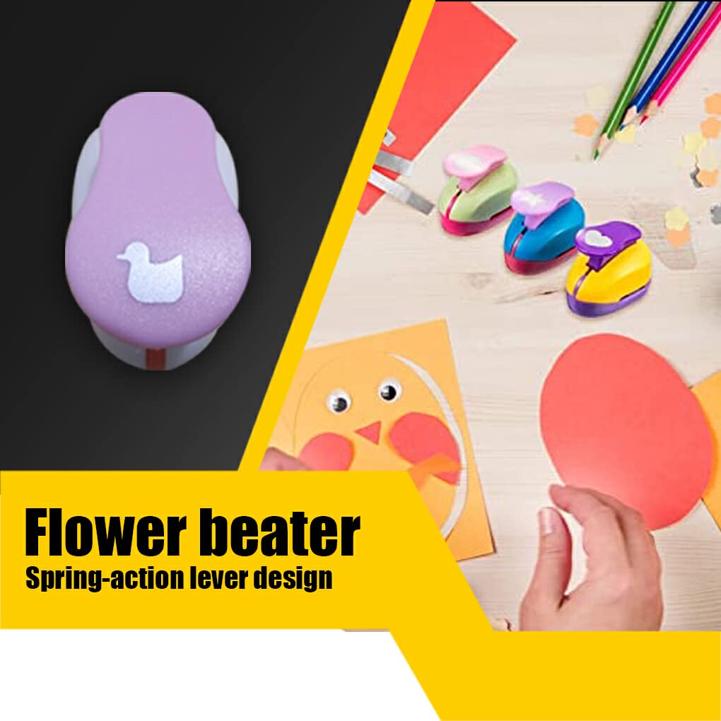 rongweiwang Puncher Crafting Cards Handmade Decoration Tool Art Strumenti manuali Facili e veloci Design coerente Modelli Multipli DIY, Anatra