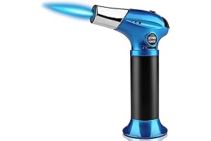 Adjustable Flame Blue Culinary Torch Lighter Not Included
