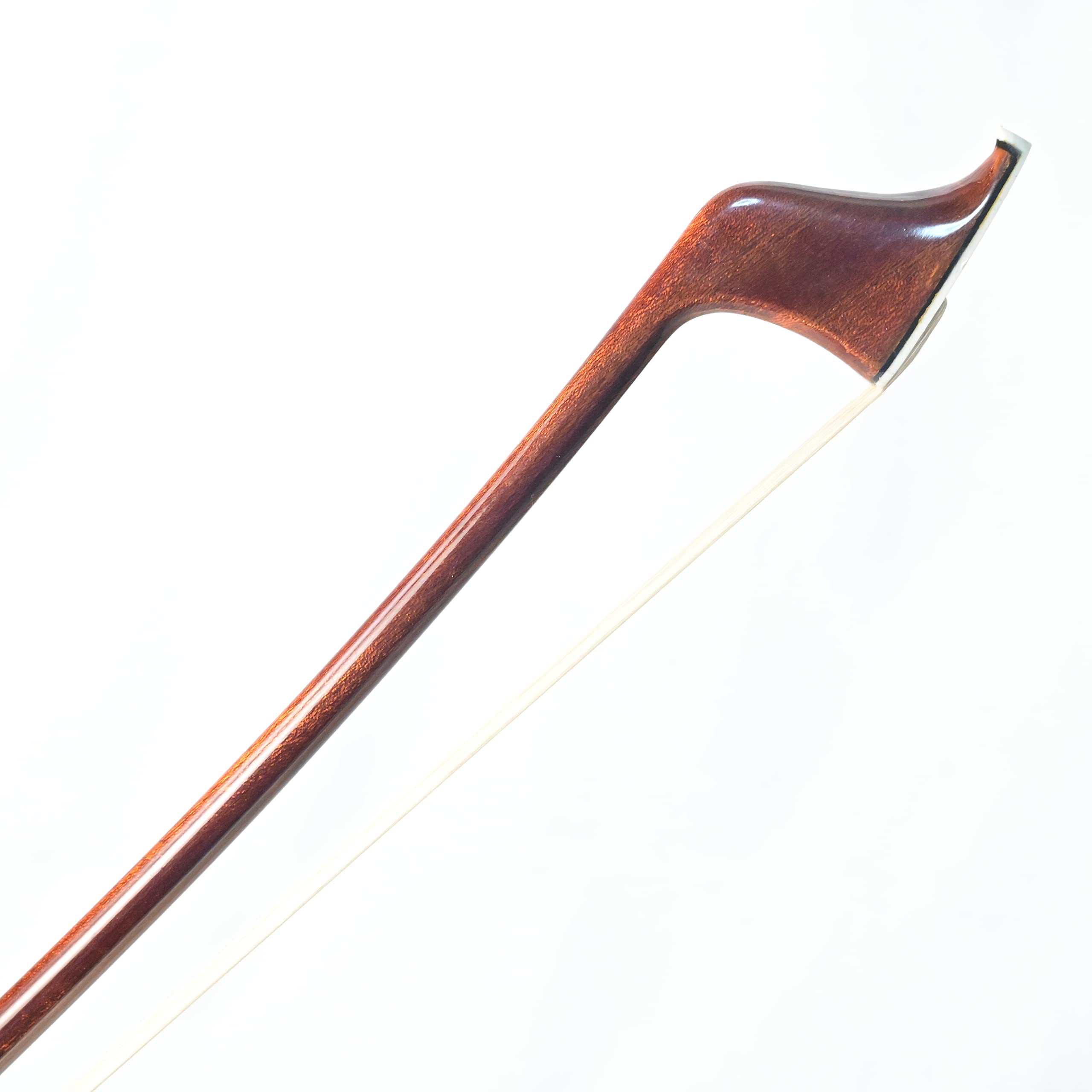 ARTIGIANO&VIOLIN Hybrid Carbon Fiber Upright Bass Bow with Snakewood Frog French Style AW-405