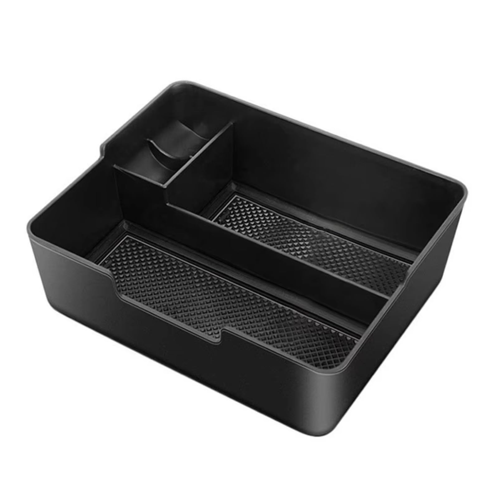 DSEQOPHH Armrest Insert Organiser Compatible With Tesla 2017-2020 1 Pcs Car Central Armrest Box Stowing Tidying Glove Box Storage Box Non-Slip Car Accessori