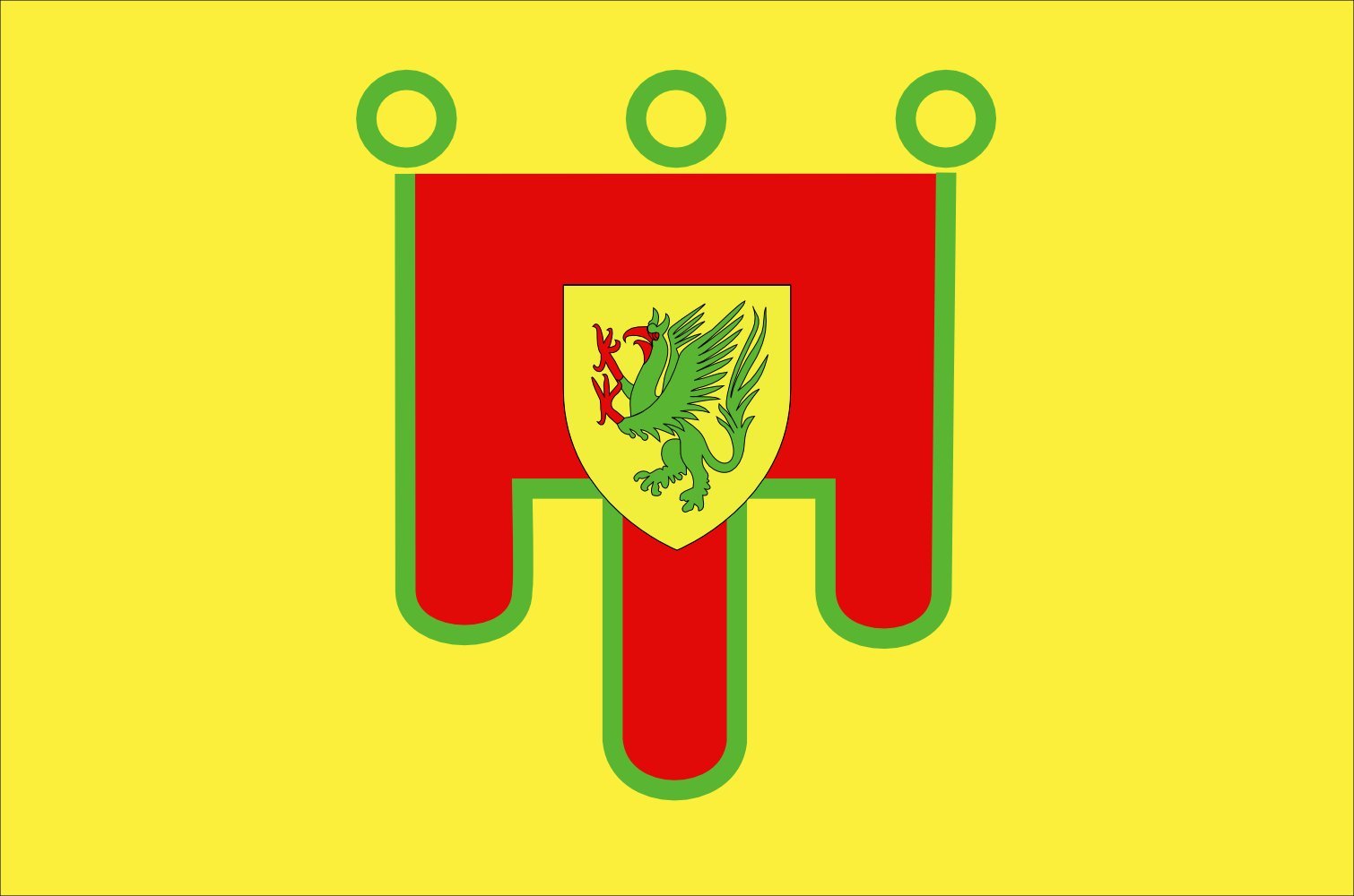 Drapeau XL Puy-de-Dôme pavillon grand format Auvergne 63