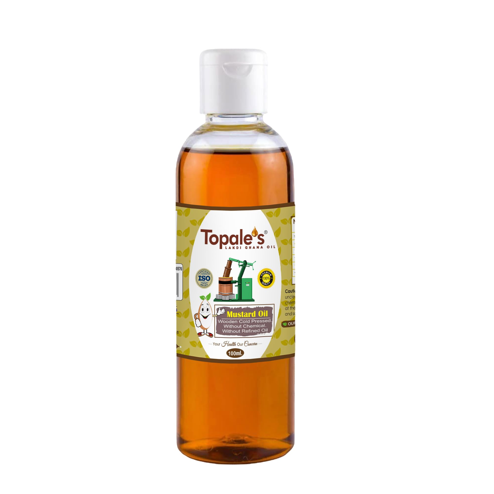 Topales Wooden Cold Pressed Mustard Oil 100ml (Pack of 1) Pure Sarso Cooking Oil Rich in Nutrients Lakdi Ghana Mustard Oil for Healthy Cooking (B09WKK99LX) Amazon Price History, Amazon Price Tracker