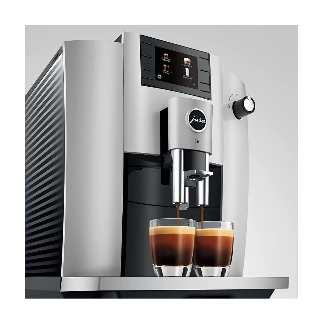 Jura E6 Platinum: Premium Automatic Coffee Machine -4 Jura E6 Platinum: Premium Automatic Coffee Machine -4