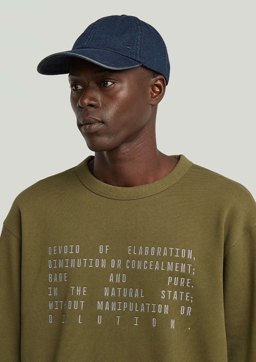 G-Star Text Graphic R SW Felpa Uomo
