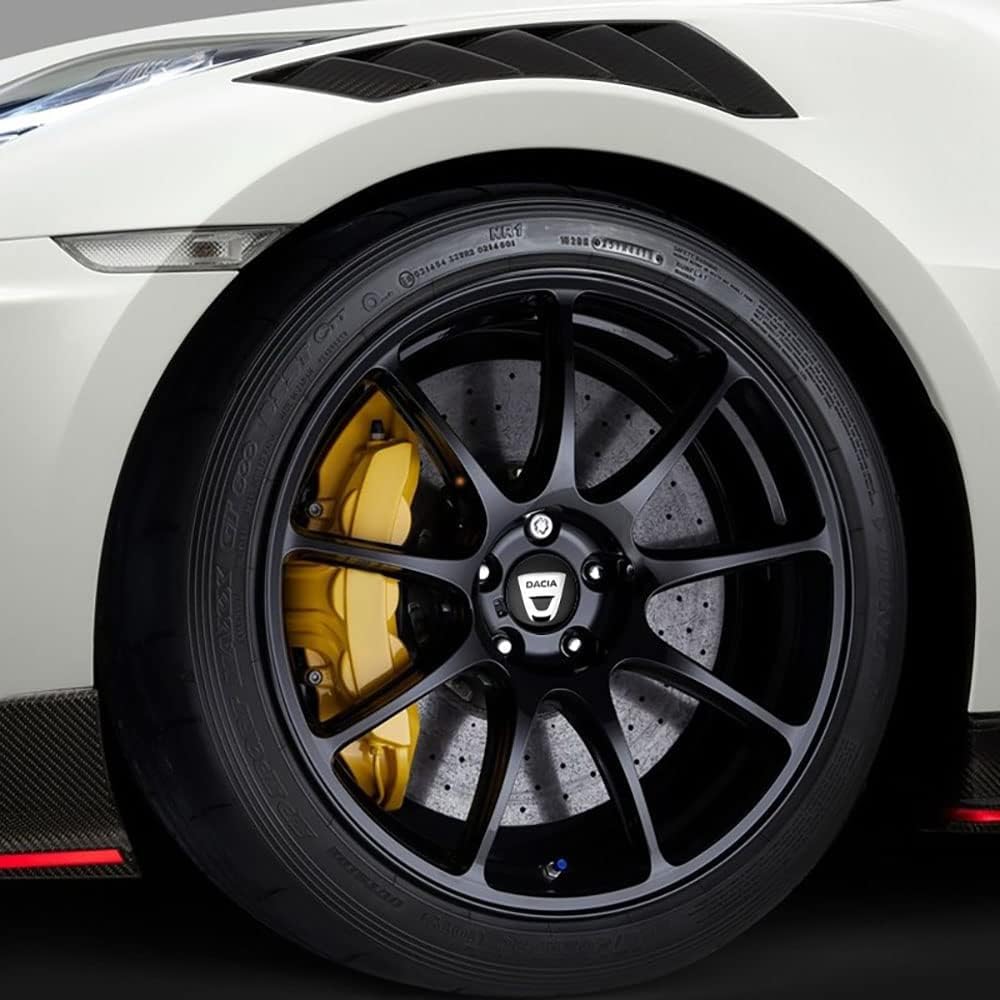 VGTDCDT 4x Nabendeckel Aufkleber Für Dacia Duster 2010-2025 - 56mm Wasserdicht