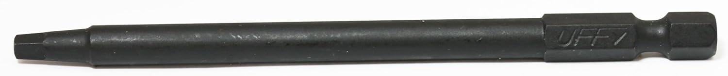 UFFY - 4" Inch Robertson Square SQ # 2 Power Impact Bit 10 pack 1/4 Hex