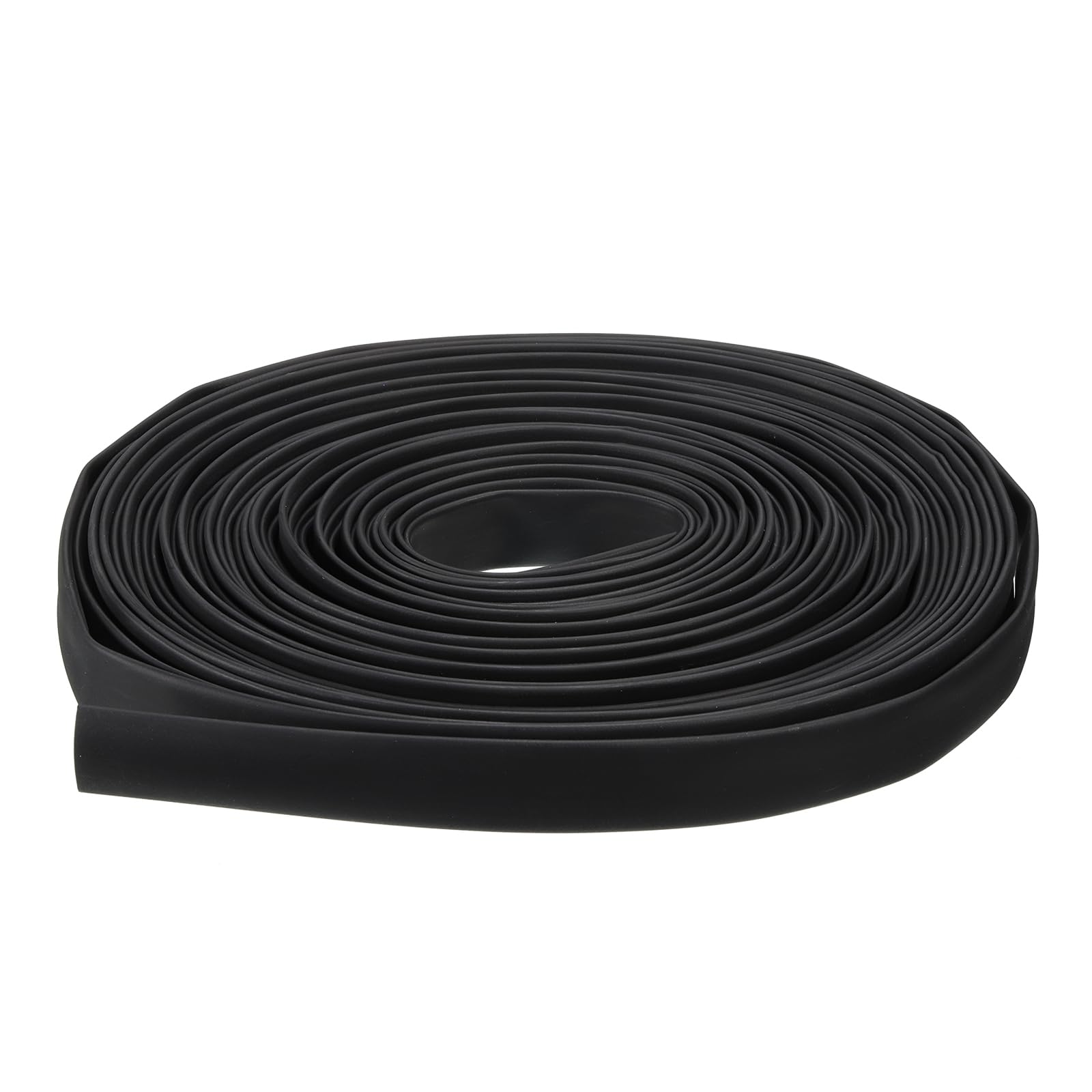 QUARKZMAN Dia 16mm, 50 Piedi Guaina Termorestringente Nera, 4:1 Tubo Termorestringente per Cavi Elettrici Doppia Parete Adesivo Foderato Marino Impermeabile Industriali Avvolgicavo
